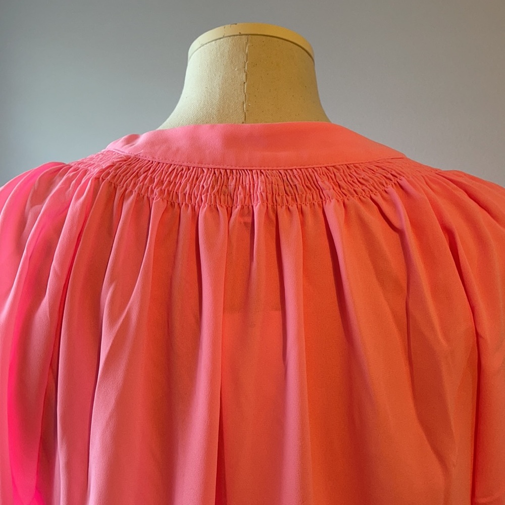 LILLY PULITZER DAKOTA BUTTON DOWN TOP - Picture 5 of 10